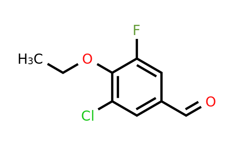 3-Chloro-4-ethoxy-5-fluorobenzaldehyde