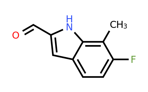6-fluoro-7-methyl-1H-indole-2-carbaldehyde