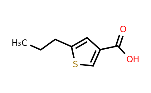 883546-51-8 | 5-Propylthiophene-3-carboxylic acid