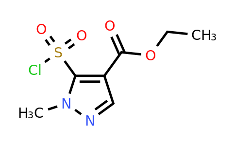 88398-82-7 | Ethyl 5-(chlorosulfonyl)-1-methyl-1h-pyrazole-4-carboxylate