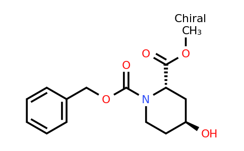 883997-46-4 | 1-Benzyl 2-methyl (2s,4s)-4-hydroxypiperidine-1,2-dicarboxylate