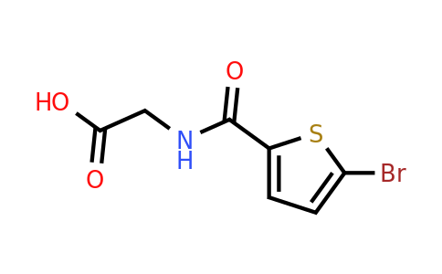 884048-58-2 | 2-[(5-bromothiophen-2-yl)formamido]acetic acid