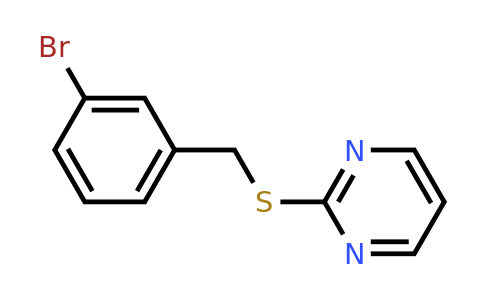 884149-78-4 | 2-{[(3-bromophenyl)methyl]sulfanyl}pyrimidine