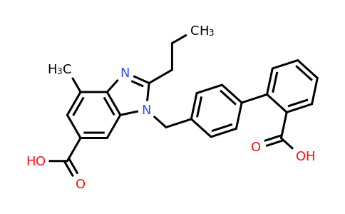 884330-12-5 | 1-((2'-Carboxy-[1,1'-biphenyl]-4-yl)methyl)-4-methyl-2-propyl-1H-benzo[d]imidazole-6-carboxylic acid