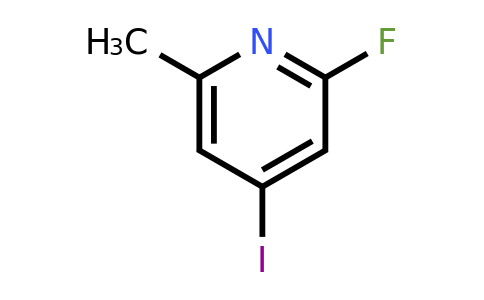 884494-45-5 | 2-Fluoro-4-iodo-6-methylpyridine
