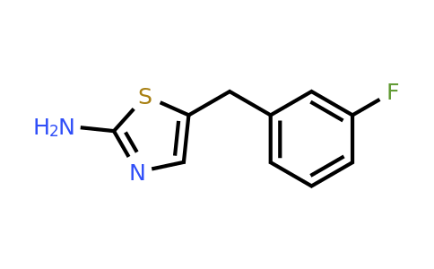 884497-40-9 | 5-[(3-fluorophenyl)methyl]-1,3-thiazol-2-amine