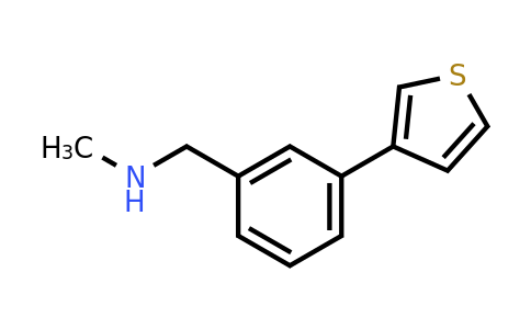 884507-27-1 | N-methyl-1-(3-(thiophen-3-yl)phenyl)methanamine