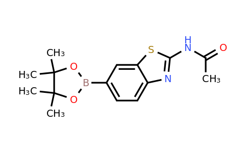 885069-14-7 | N-(6-(4,4,5,5-tetramethyl-1,3,2-dioxaborolan-2-yl)benzo[d]thiazol-2-yl)acetamide