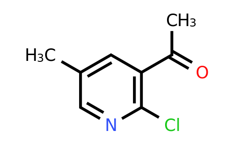 885223-64-3 | 1-(2-Chloro-5-methylpyridin-3-yl)ethanone