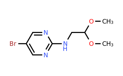 885267-37-8 | 5-Bromo-N-(2,2-dimethoxyethyl)pyrimidin-2-amine