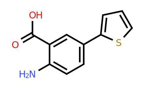 885268-32-6 | 2-Amino-5-(thiophen-2-yl)benzoic acid