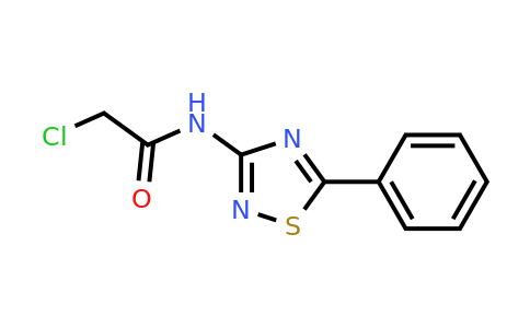 885268-36-0 | 2-Chloro-N-(5-phenyl-1,2,4-thiadiazol-3-yl)acetamide