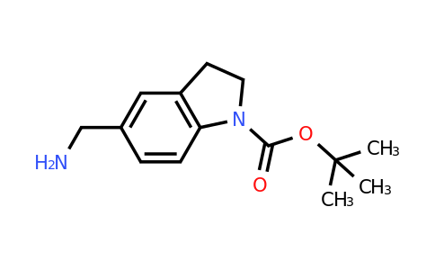 885270-00-8 | Tert-butyl 5-(aminomethyl)indoline-1-carboxylate