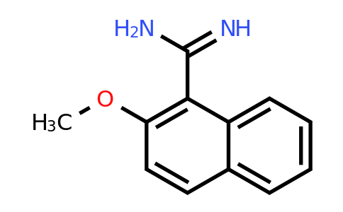 2-Methoxy-1-naphthimidamide