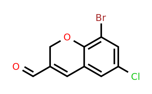 885271-03-4 | 8-Bromo-6-chloro-2H-chromene-3-carbaldehyde