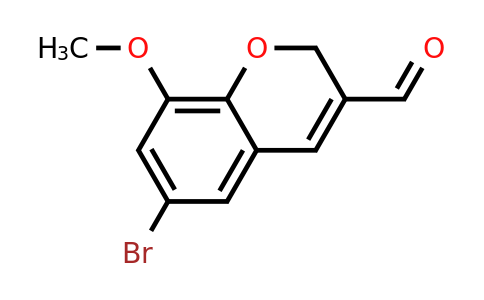 885271-15-8 | 6-Bromo-8-methoxy-2H-chromene-3-carbaldehyde