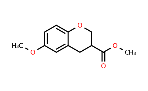 885271-68-1 | 6-Methoxy-chroman-3-carboxylic acid methyl ester
