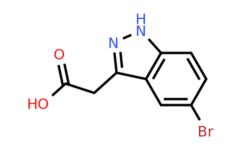 885271-84-1 | 2-(5-Bromo-1H-indazol-3-yl)acetic acid