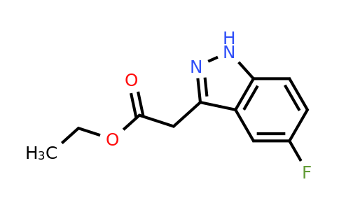 885271-93-2 | Ethyl 2-(5-fluoro-1H-indazol-3-yl)acetate