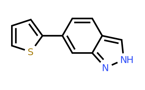 885272-10-6 | 6-Thiophen-2-yl-1H-indazole