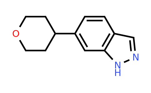 885272-18-4 | 6-(Tetrahydro-pyran-4-yl)-1H-indazole