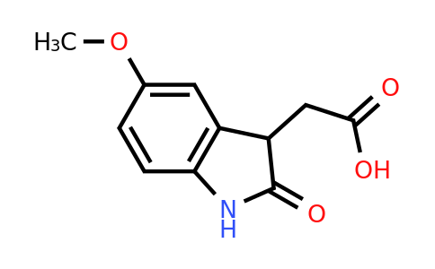 885272-25-3 | 2-(5-Methoxy-2-oxoindolin-3-yl)acetic acid