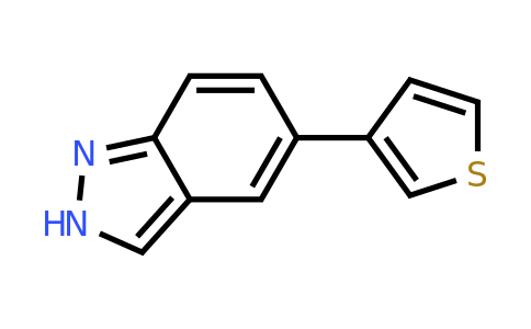 885272-41-3 | 5-Thiophen-3-yl-1H-indazole