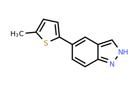 885272-88-8 | 5-(5-Methyl-thiophen-2-yl)-1H-indazole