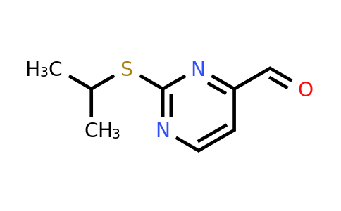 885275-17-2 | 2-Isopropylsulfanyl-pyrimidine-4-carbaldehyde