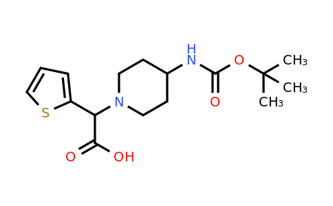 885275-38-7 | (4-Boc-amino-piperidin-1-yl)-thiophen-2-yl-acetic acid