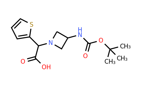 885275-99-0 | (3-Boc-amino-azetidin-1-yl)-thiophen-2-yl-acetic acid