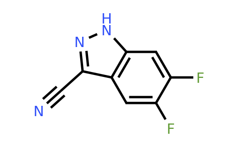 885278-36-4 | 5,6-Difluoro-1H-indazole-3-carbonitrile