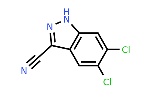 885278-39-7 | 5,6-Dichloro-1H-indazole-3-carbonitrile