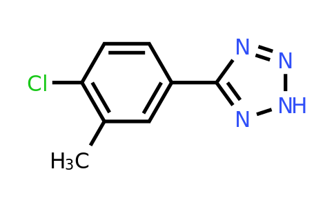 885278-43-3 | 5-(4-Chloro-3-methylphenyl)-2H-tetrazole