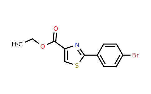 885278-75-1 | Ethyl 2-(4-bromophenyl)thiazole-4-carboxylate