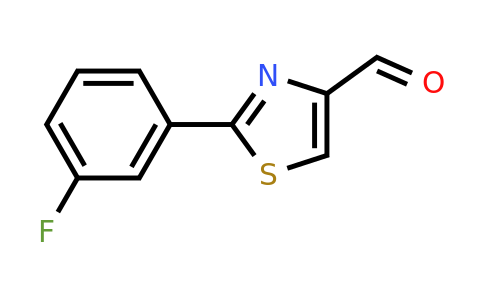 885279-20-9 | 2-(3-Fluoro-phenyl)-thiazole-4-carbaldehyde