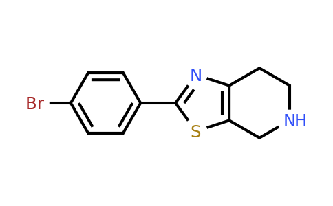 885279-61-8 | 2-(4-Bromo-phenyl)-4,5,6,7-tetrahydro-thiazolo[5,4-c]pyridine