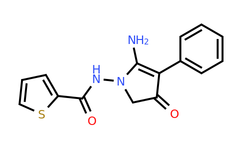 885458-28-6 | n-(5-Amino-3-oxo-4-phenyl-2,3-dihydro-1h-pyrrol-1-yl)thiophene-2-carboxamide