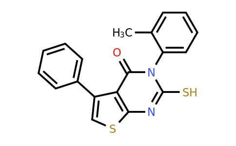 885459-79-0 | 3-(2-Methylphenyl)-5-phenyl-2-sulfanyl-3h,4h-thieno[2,3-d]pyrimidin-4-one