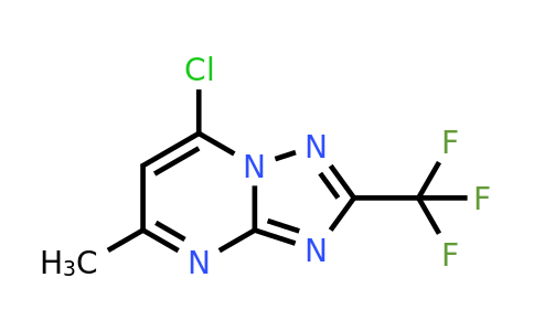 885461-50-7 | 7-Chloro-5-methyl-2-(trifluoromethyl)-[1,2,4]triazolo[1,5-a]pyrimidine