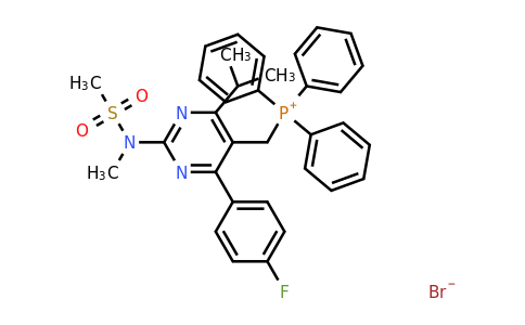 885477-83-8 | ((4-(4-Fluorophenyl)-6-isopropyl-2-(N-methylmethylsulfonamido)pyrimidin-5-yl)methyl)triphenylphosphonium bromide