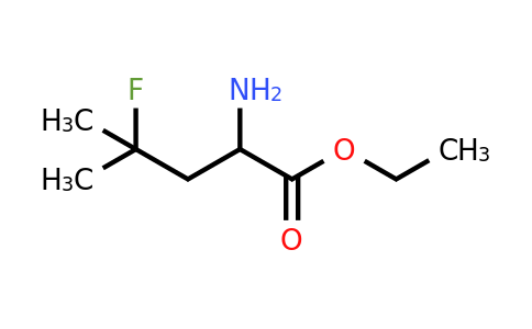 885498-60-2 | Ethyl 2-amino-4-fluoro-4-methylpentanoate