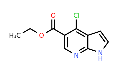 885500-55-0 | Ethyl 4-chloro-1H-pyrrolo[2,3-b]pyridine-5-carboxylate