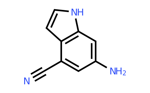 885518-24-1 | 6-Amino-1H-indole-4-carbonitrile