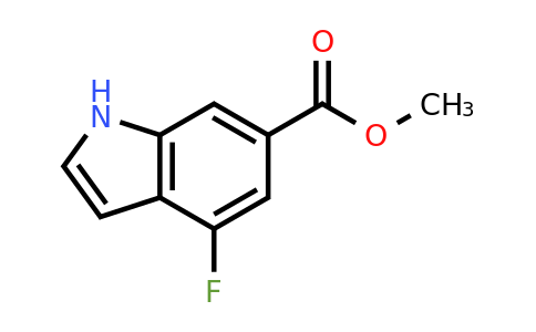 885518-27-4 | Methyl 4-fluoro-1H-indole-6-carboxylate