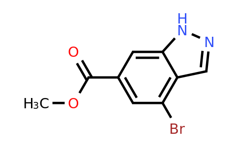 885518-47-8 | Methyl 4-bromo-1H-indazole-6-carboxylate
