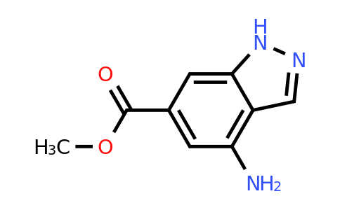885518-51-4 | Methyl 4-amino-1H-indazole-6-carboxylate