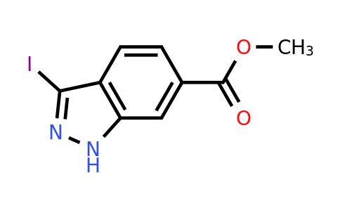 885518-82-1 | Methyl 3-iodo-1H-indazole-6-carboxylate