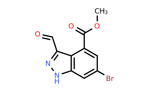 885518-85-4 | Methyl 6-bromo-3-formyl-1H-indazole-4-carboxylate