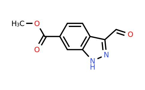 885518-86-5 | Methyl 3-formyl-1H-indazole-6-carboxylate